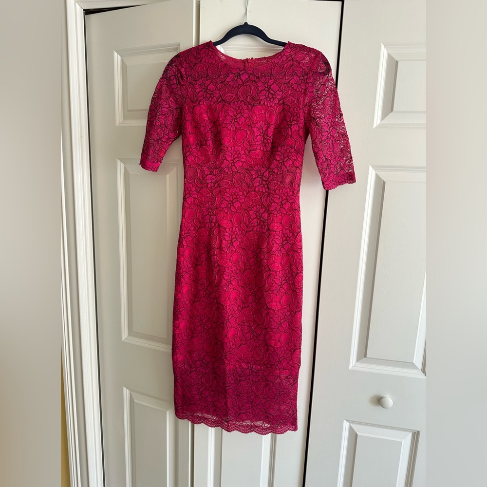 Monique Lhuillier Lace Dress